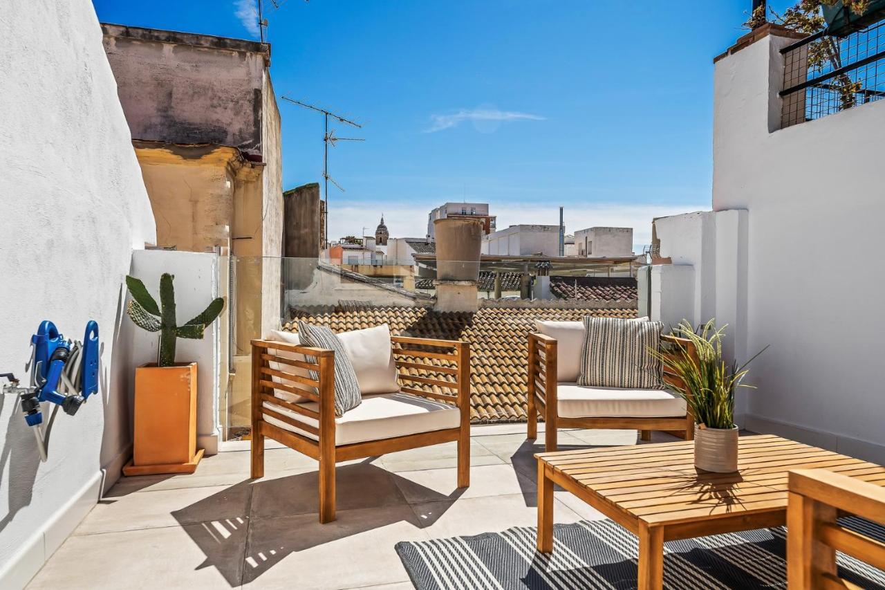 Urban Rose , Superb Private House In Historical Center, With Sunny Rooftop Malaga Exterior photo